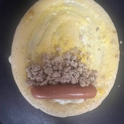 ขนมโตเกียว ไข่+หมูสับ+ไส้กรอก