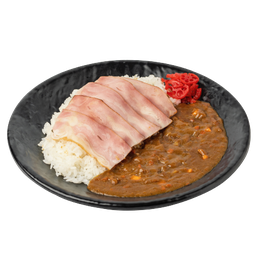 ข้าวแกงกระหรี่เบคอน