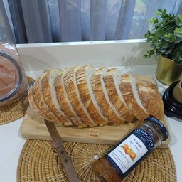 ขนมปัง Sourdough 505 กรัมไม่มีไขมันทรานส์
