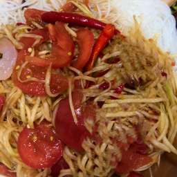 ตำซัวะขนมจีน