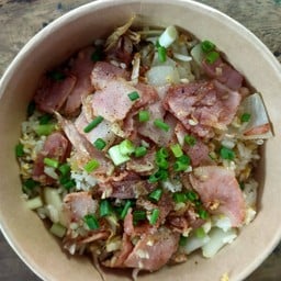 ข้าวโหรพาผัดหอยแมลงภู่