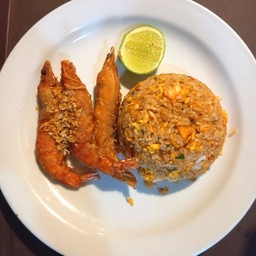 ข้าวผัดมันกุ้ง