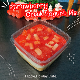 สตรอเบอร์รี่ กรีกโยเกิร์ต พาย