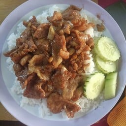 หมูทอดกระเทียม