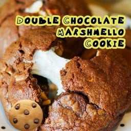 Double Chocolate Marshmallow Cookie