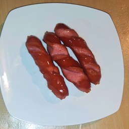 ไส้กรอกทอด ชิ้นละ15บาท