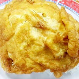 ข้าวไข่เจียวธรรมดา+ซอสเกาหลี (ไข่ 1 ฟอง)