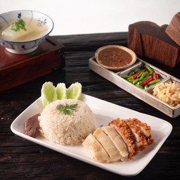 ข้าวมันไก่ผสมธรรมดา