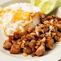 ข้าวหมูทอด