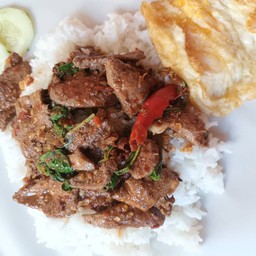 ข้าวกระเพราตับ