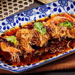 กุ้งซอสมะขาม
