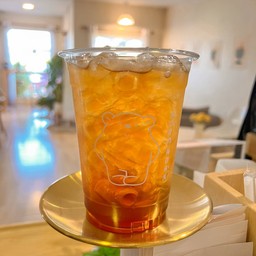 ชาพีช เย็น🍑 (Iced Peach Tea)
