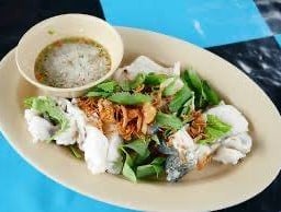 ลวกจิ้มปลากะพง