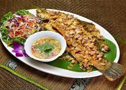 กระพงทอดกระเทียม