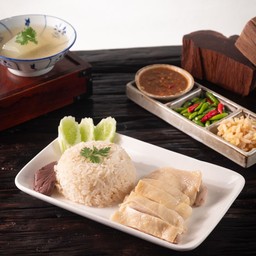 ข้าวมันไก่ต้มธรรมดา