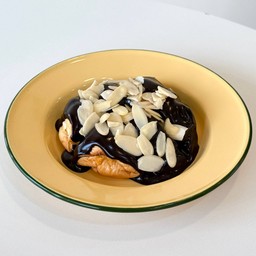 ปังกลมช็อคโกแลต อัลมอนด์