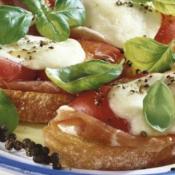 Pizza Dougsandwich, Piadina  or Sourdough  (ALL HOME MADE)  Parma Ham & Mozzarella