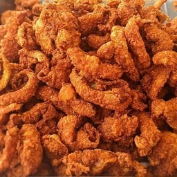 หนังไก่ทอด