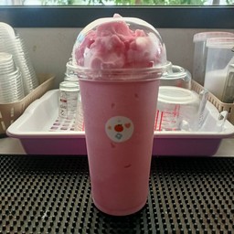 นมชมพูปั่น