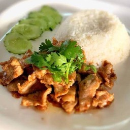 หมูนุ่มทอดกระเทียม