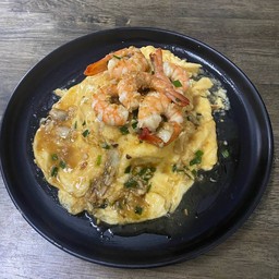 ข้าวหน้าไข่ข้นกุ้ง