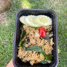 ข้าวผัดแกงเขียวหวาน