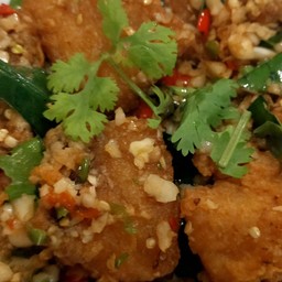 Spicy Stir-Fried Barramundi