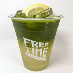 ICE MATCHA HONEY LEMON