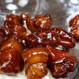 ซอสเค็มหวาน +ข้าวเหนียว