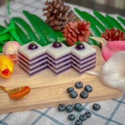 วุ้นบลูเบอร์รี่กลม