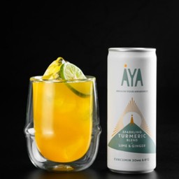 AYA Sparkling Turmeric Blend Lime & Ginger
