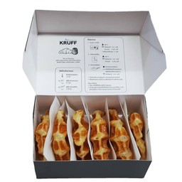 ครัวซองวาฟเฟิล (ชิ้นเล็ก) 6 ชิ้น - กล่อง