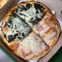 หน้าผักโขม+แฮมชีส(เล็ก)