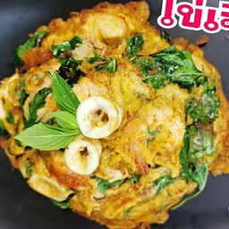 ไข่เจียวห่อหมกทะเล