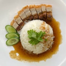 ข้าวหมูกรอบ พิเศษ