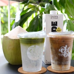 มัทฉะน้ำมะพร้าว