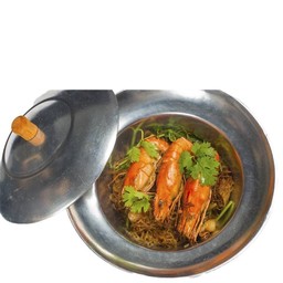 กุ้งอบวุ้นเส้น