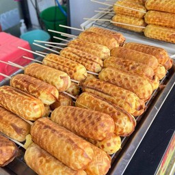 ไส้กรอก วาฟเฟิล