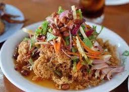 ยำปลาดุกฟู