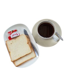 กาแฟ+ขนมปัง