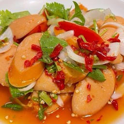 ยำไส้กรอก delivery