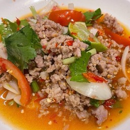 ยำหมูสับ delivery