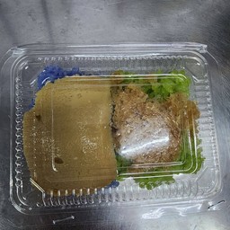 ข้าวเหนียวอัญชัน+ใบเตย