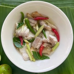 ต้มยำเนื้อปลาน้ำใส