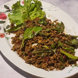 กบสับผัดกระเพรา
