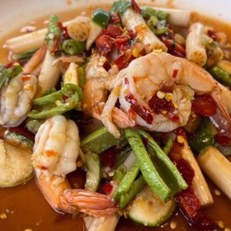 ตำไหลบัวกุ้งสุก Delivery