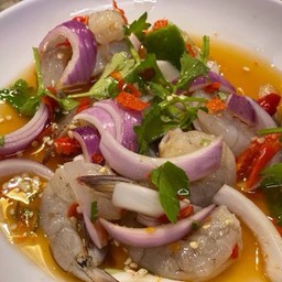 ยำกุ้งสด delivery