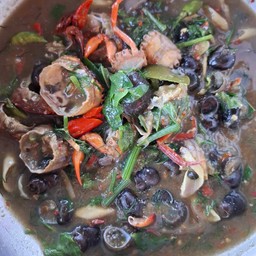 อ่อมหอยปูนา(หอยขม)