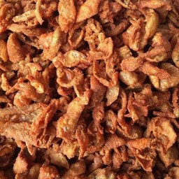 หนังไก่ทอด