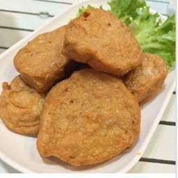 หมูยอกลมทอด